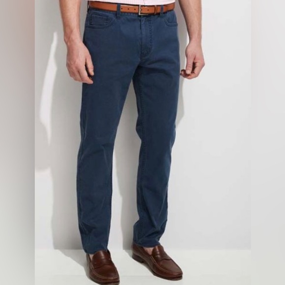 Vineyard Vines 5 pocket midnight blue pants - Picture 1 of 10